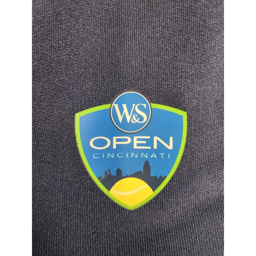 Fila Mens W&S Open Cincinnati Tennis Track Jacket Navy Blue XL Full Zip
